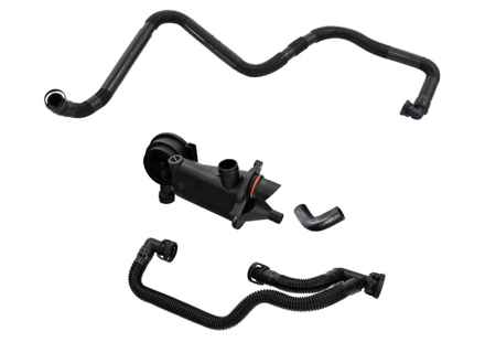Kit separatore olio/aria e tubo flessibile AOS Porsche Boxster 986 2003>> 99610702602 - 99610702601, 99610702600, 99610702602, 996-107-026-01, 98710714502, 98710724601, 99610717550, 98710714602